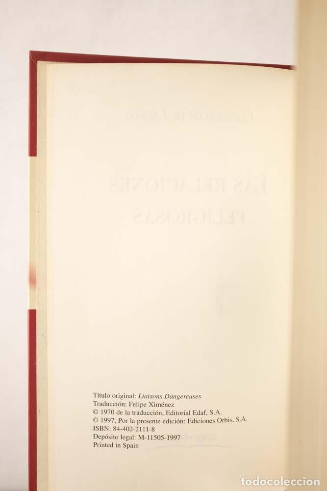 Libros de segunda mano: Las relaciones peligrosas - Choderlos de Laclos - Foto 3