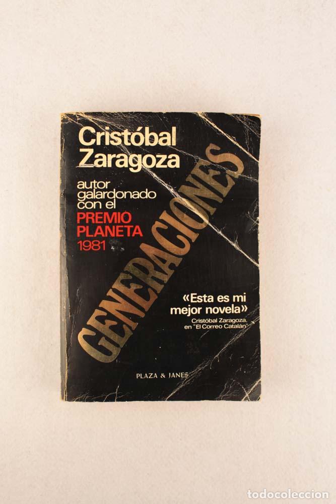 Libros de segunda mano: Generaciones - Crist&oacute;bal Zaragoza - Foto 1