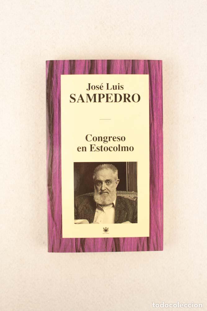 Libros de segunda mano: Congreso en Estocolmo - Jos&eacute; Luis Sampedro - Foto 1