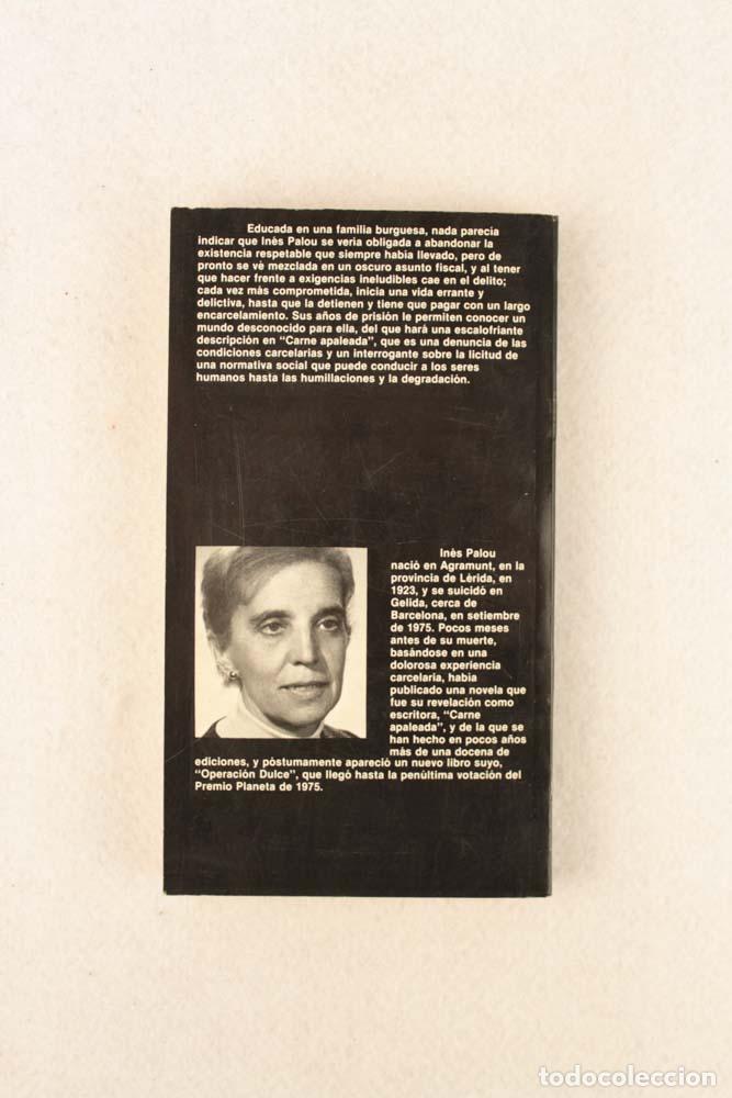 Libros de segunda mano: Carne apaleada - In&eacute;s Palou - Foto 3
