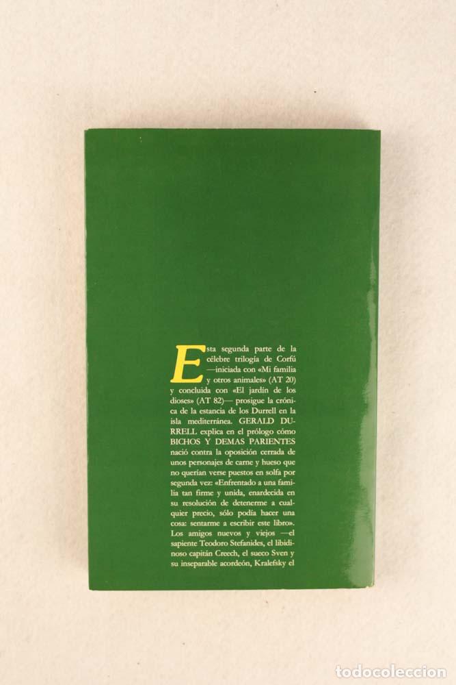 Libros de segunda mano: Bichos y dem&aacute;s parientes - Gerald Durrell - Foto 2