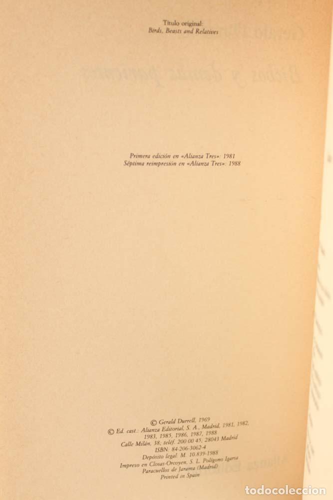 Libros de segunda mano: Bichos y dem&aacute;s parientes - Gerald Durrell - Foto 3