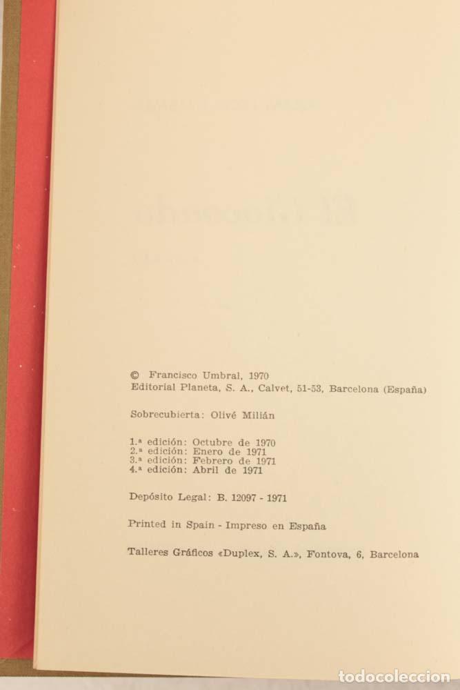 Libros de segunda mano: El Giocondo - Francisco Umbral - Foto 3