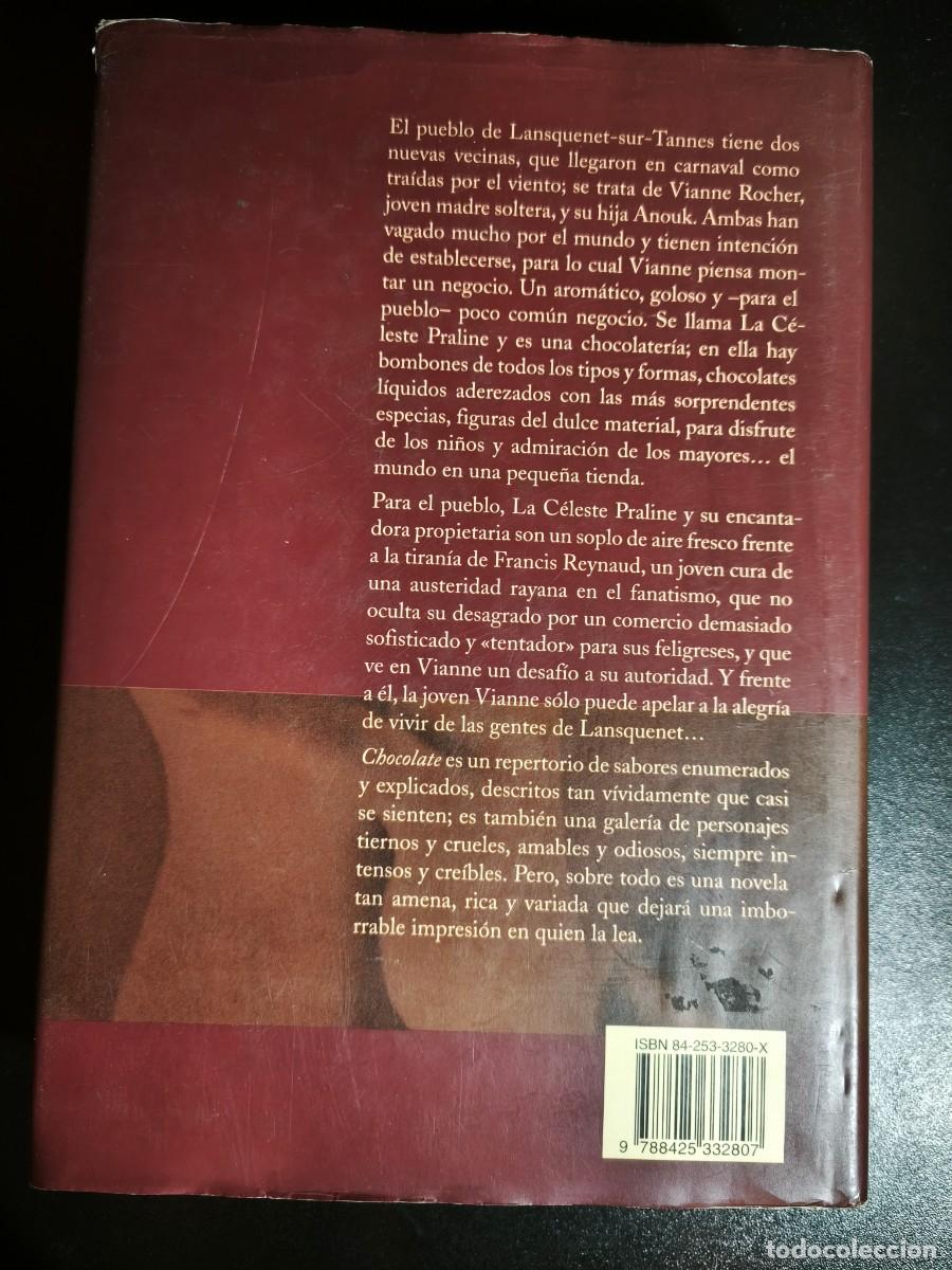 Libros de segunda mano: Chocolate - Joanne Harris - Foto 3