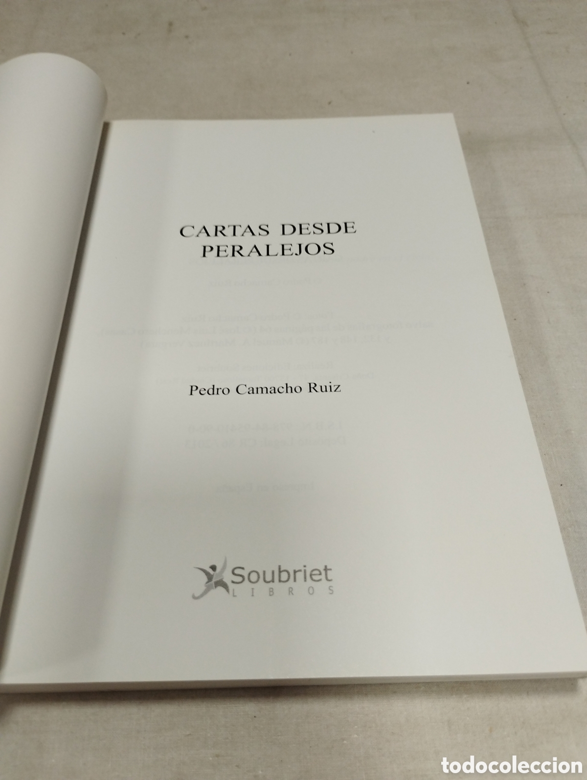 Libros de segunda mano: Cartas desde Peralejos. Pedro Camacho - Foto 2