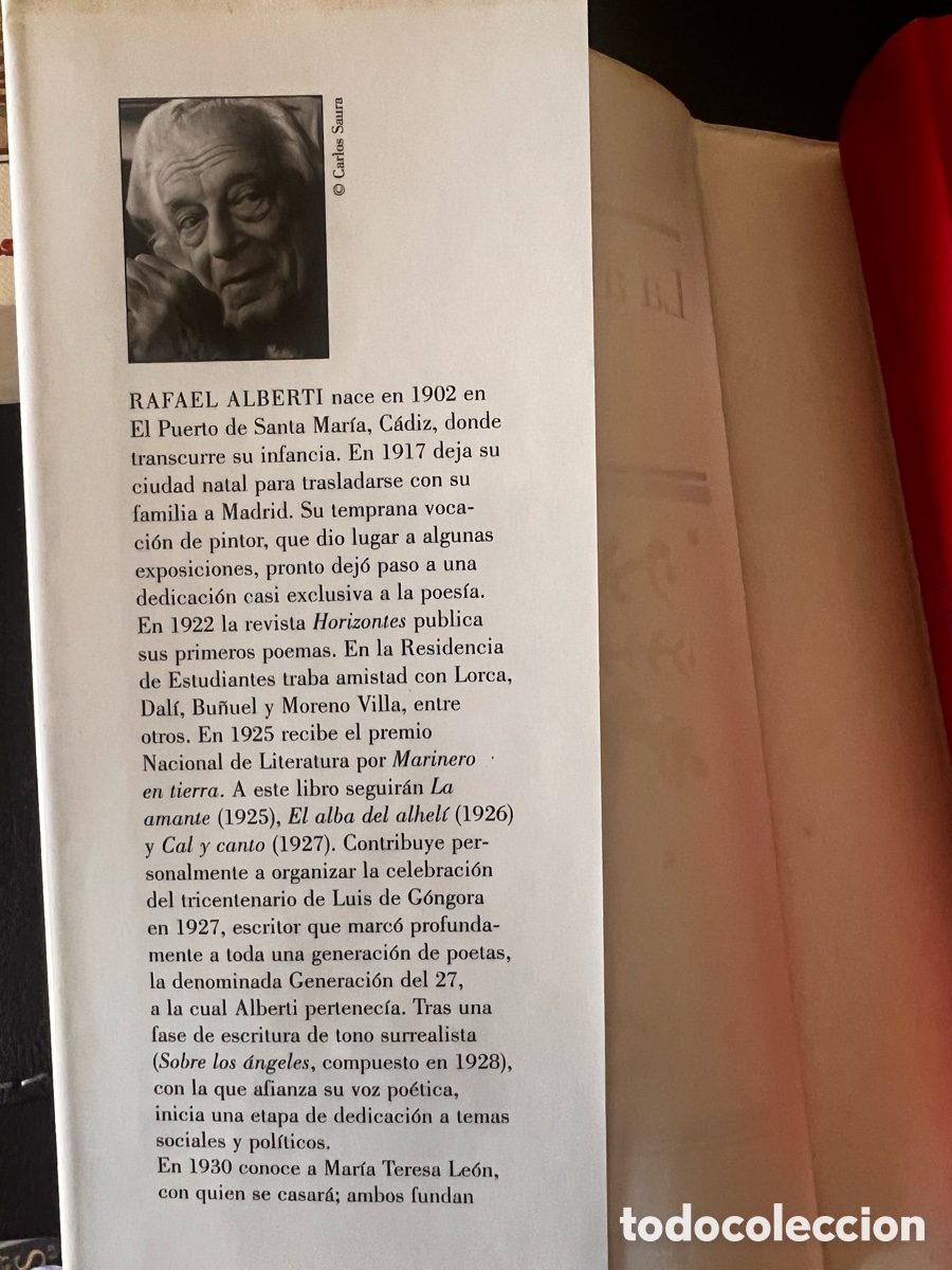 Libros de segunda mano: La arboleda perdida Vol 2. Rafael Alberti. - Foto 3