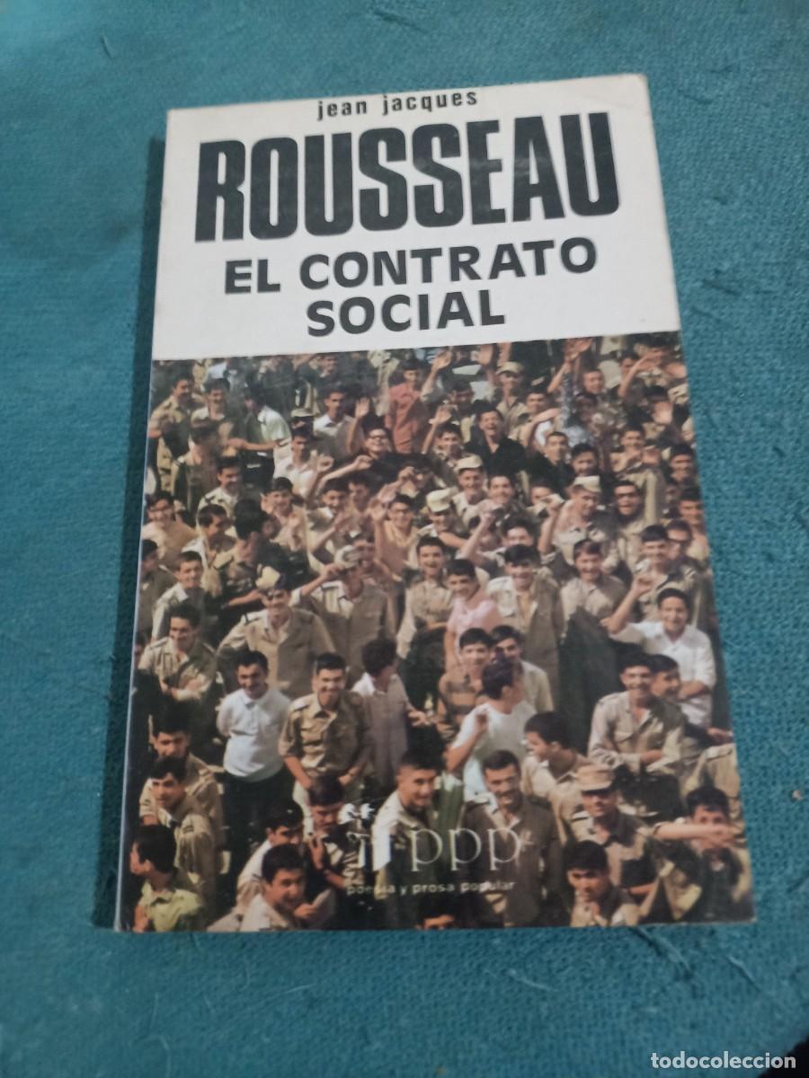Libros de segunda mano: libro el contrato social - Foto 1