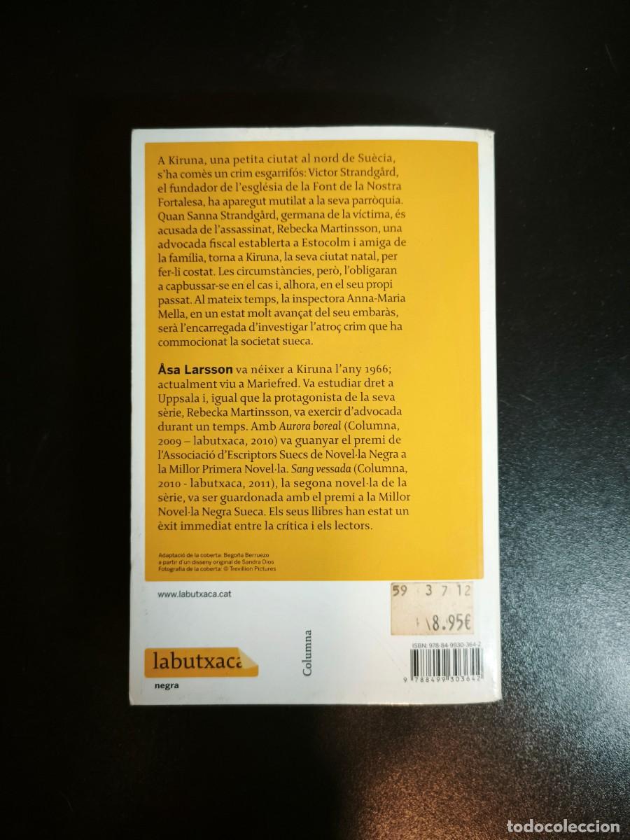 Libros de segunda mano: Aurora boreal - Asa Larsson - Foto 2