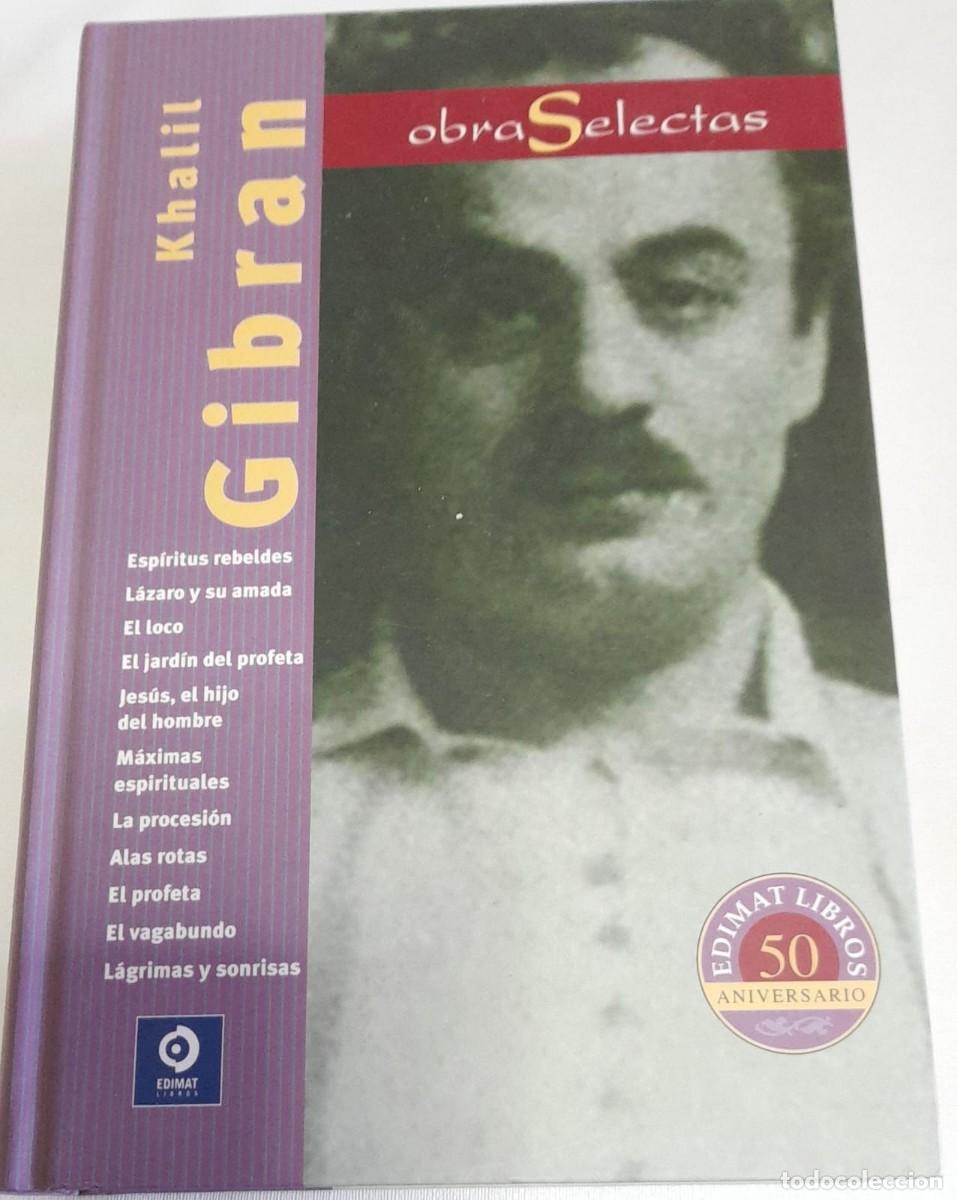 Libros de segunda mano: OBRAS SELECTAS, KHALIL GIBRAN, EDIMAT LIBROS, 2012 - Foto 1