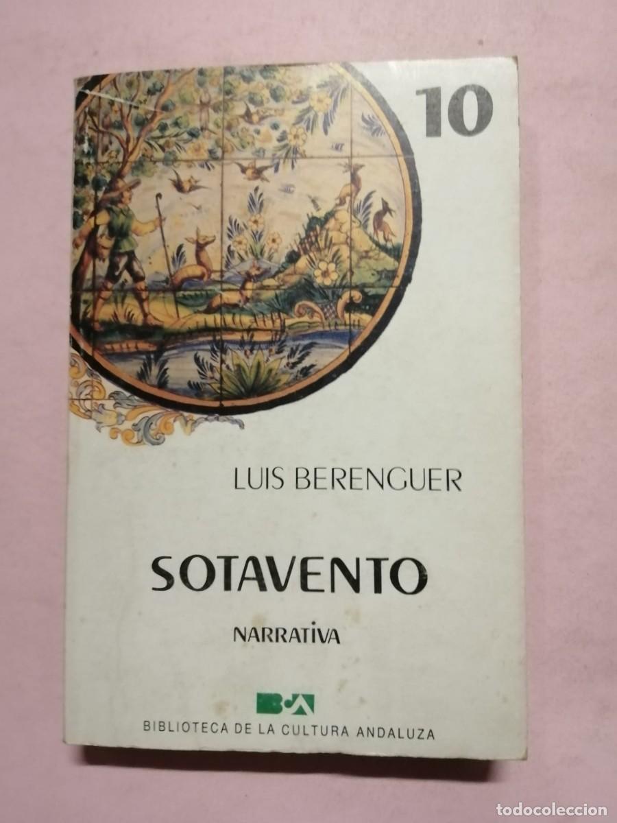 Libros de segunda mano: SOTAVENTO (LUIS BERENGUER) - Foto 1