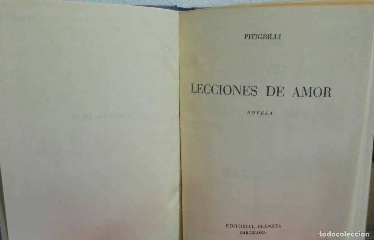 Libros de segunda mano: Lecciones de amor. Pitigrilli - Foto 2