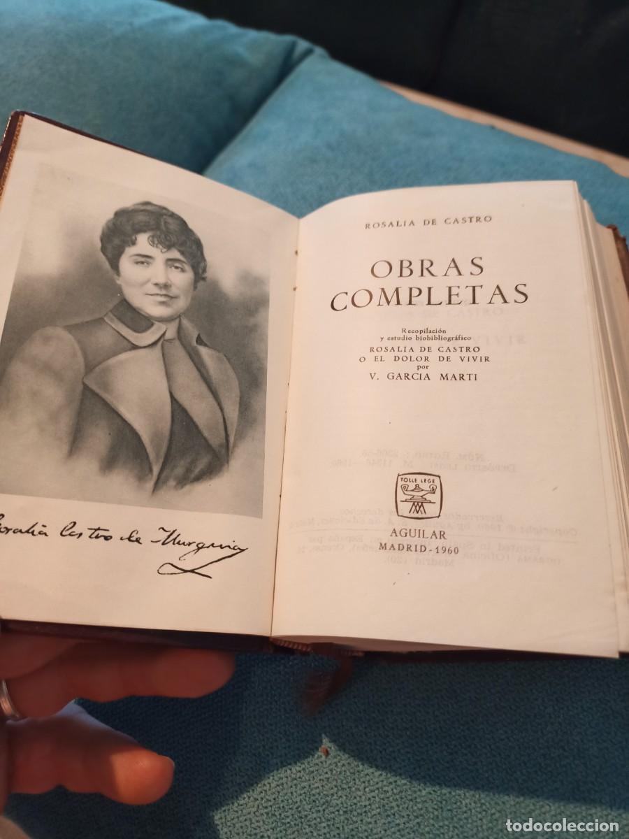 Libros de segunda mano: obras completas de Rosalia de Castro - Foto 2