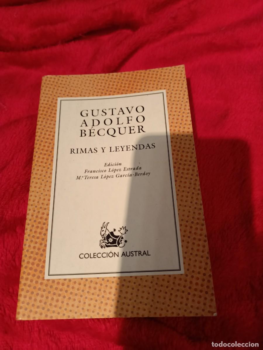 Libros de segunda mano: rimas y leyendas de Becquer - Foto 1
