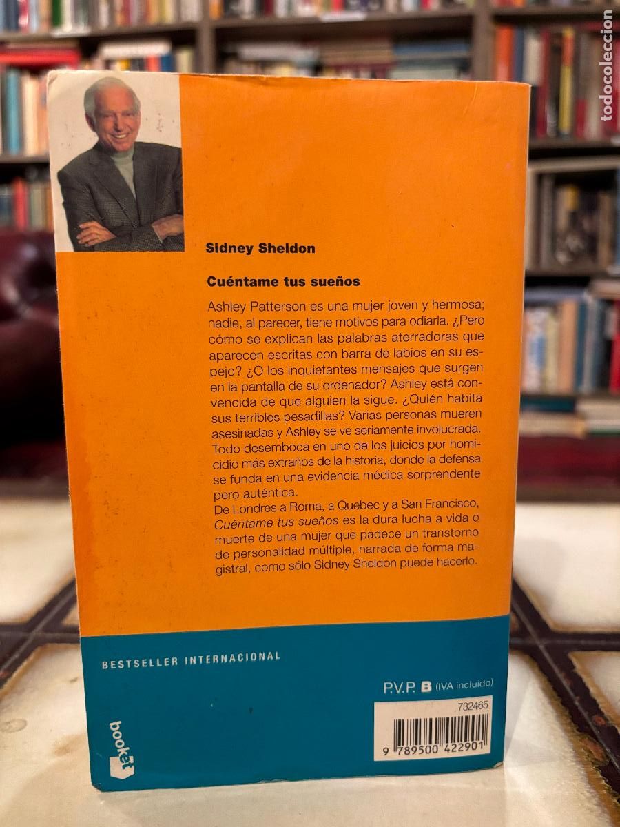 Libros de segunda mano: Cu&eacute;ntame tus sue&ntilde;os. Sidney Sheldon. PEDIDO M&Iacute;NIMO 5&euro; - Foto 2