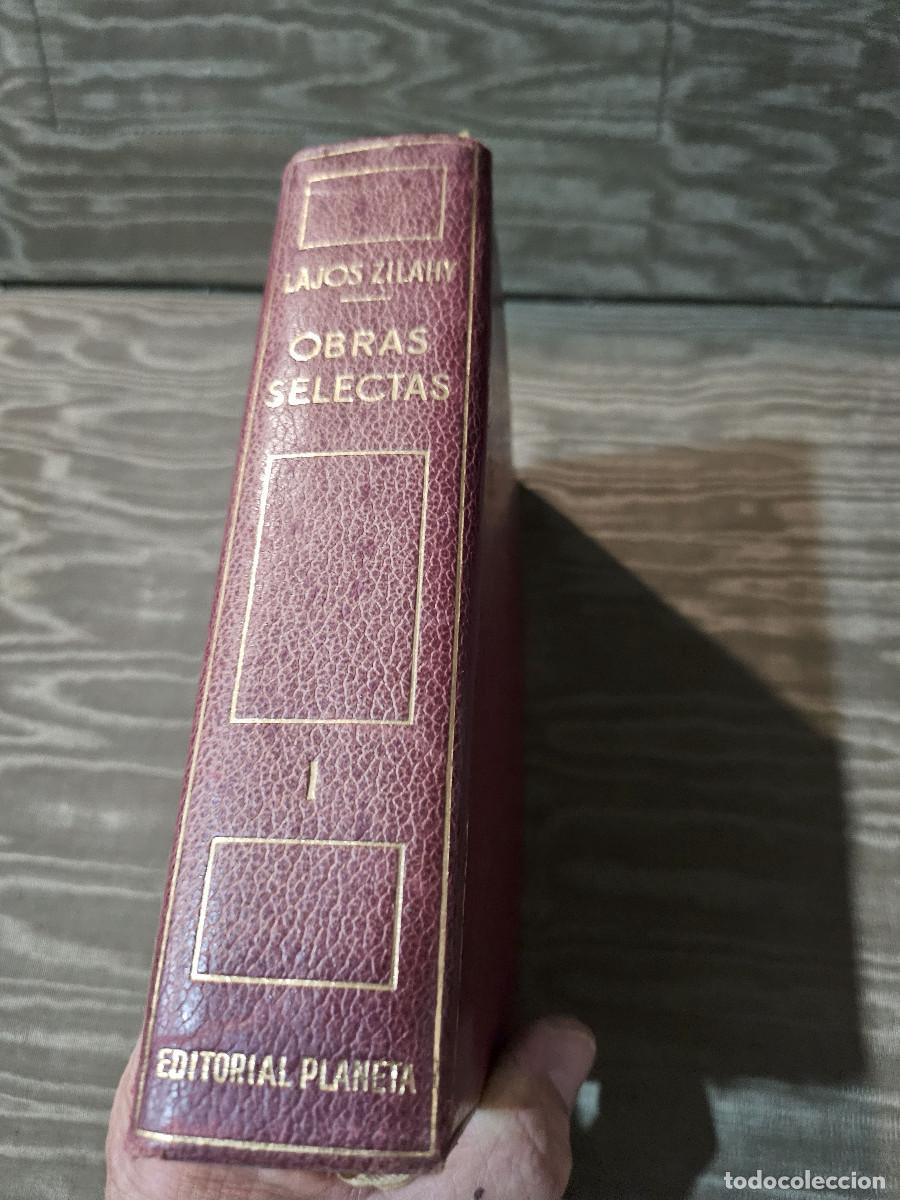 Libros de segunda mano: libro de obras selectas en piel - Foto 1