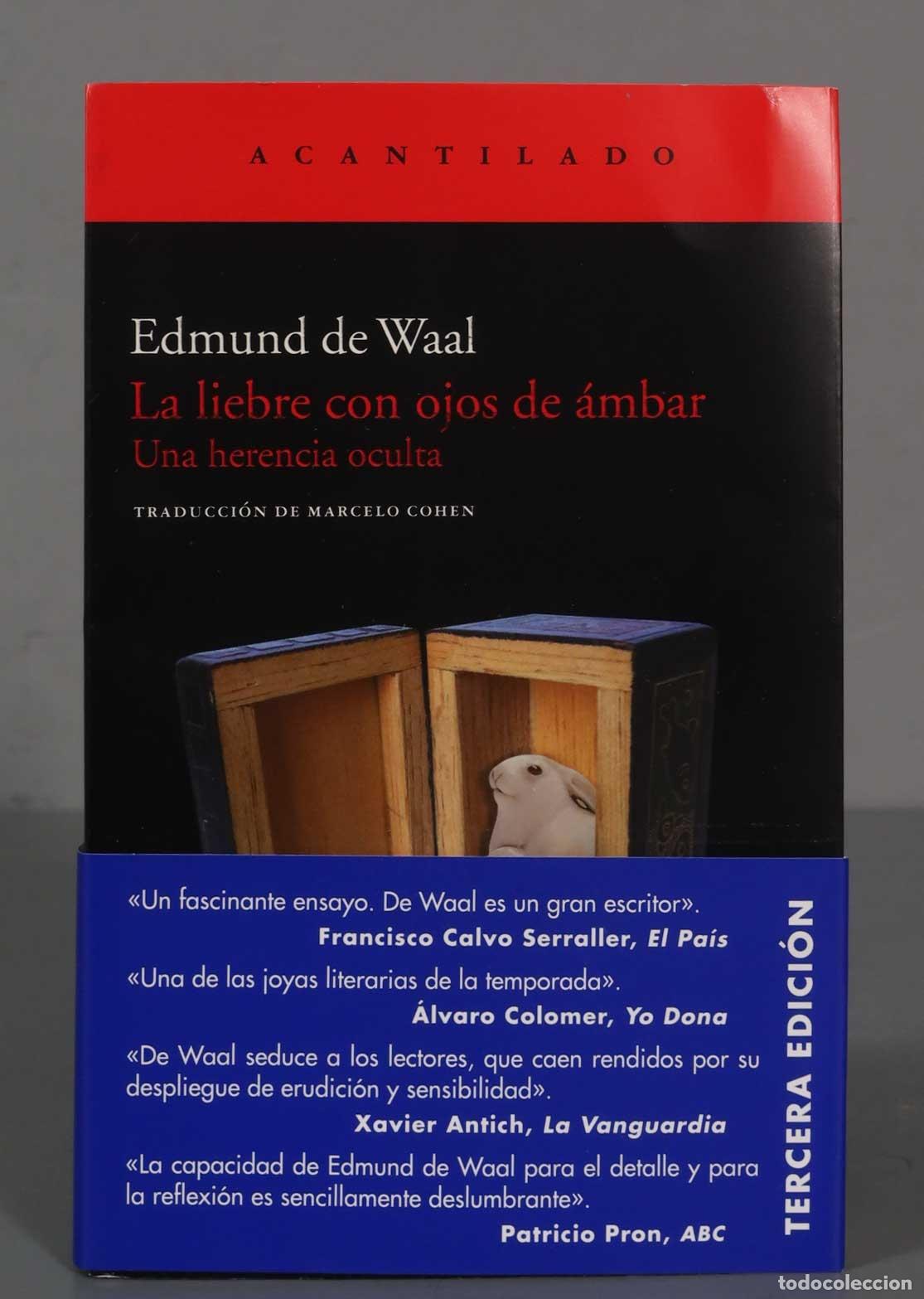 Libros de segunda mano: La liebre con ojos de &aacute;mbar : una herencia oculta De Waal, Edmund