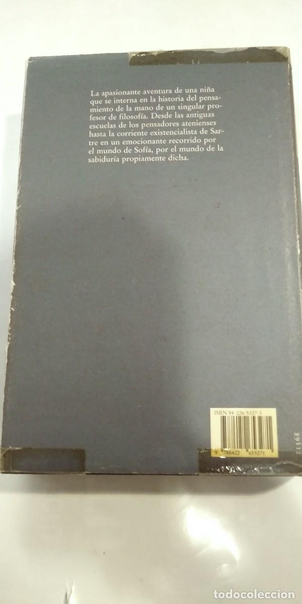 Libros de segunda mano: El mundo de Sof&iacute;a Jostein Gaarder - Foto 2