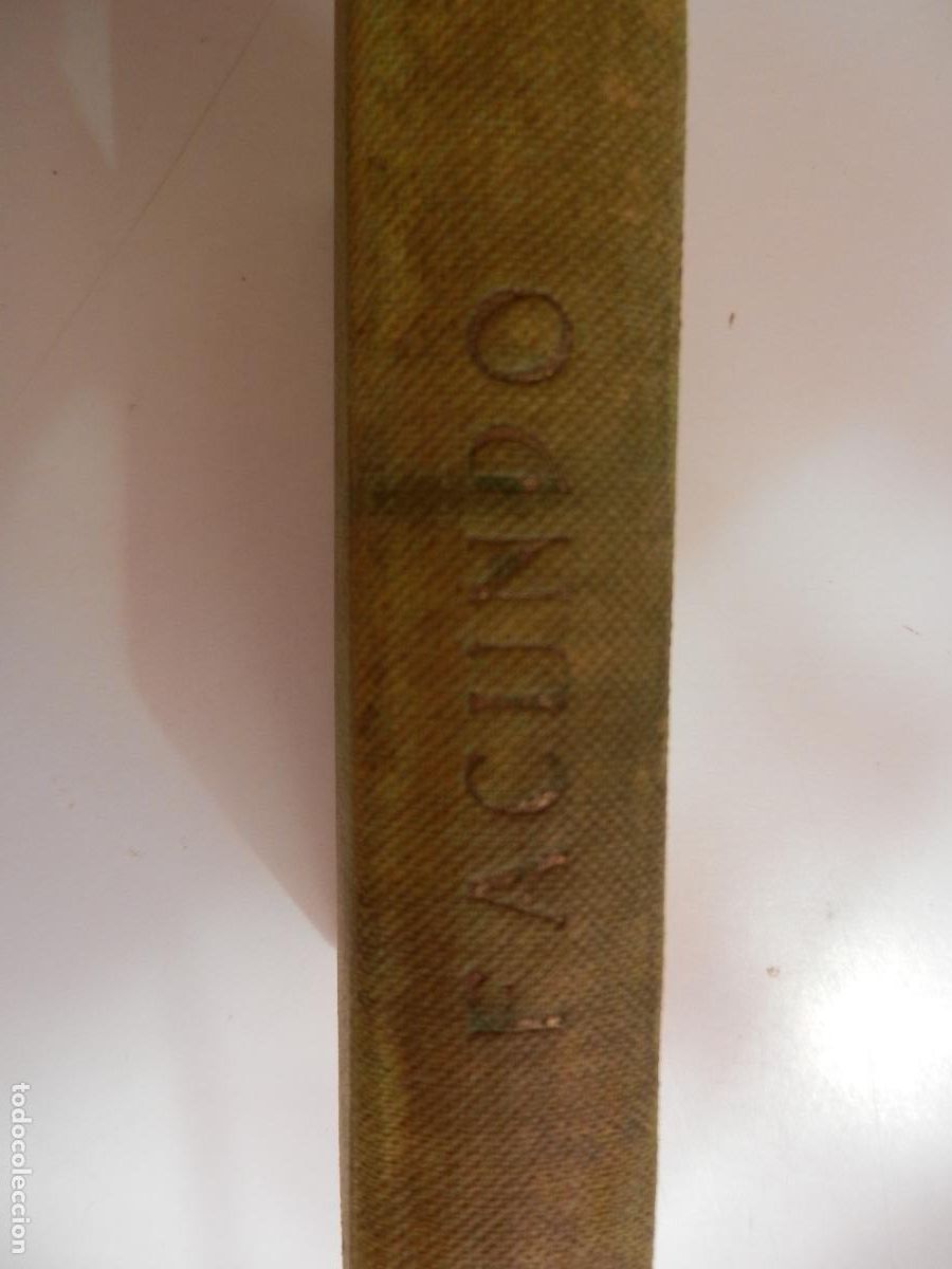 Libros de segunda mano: FACUNDO - D F SARMIENTO - 1932 - Foto 7