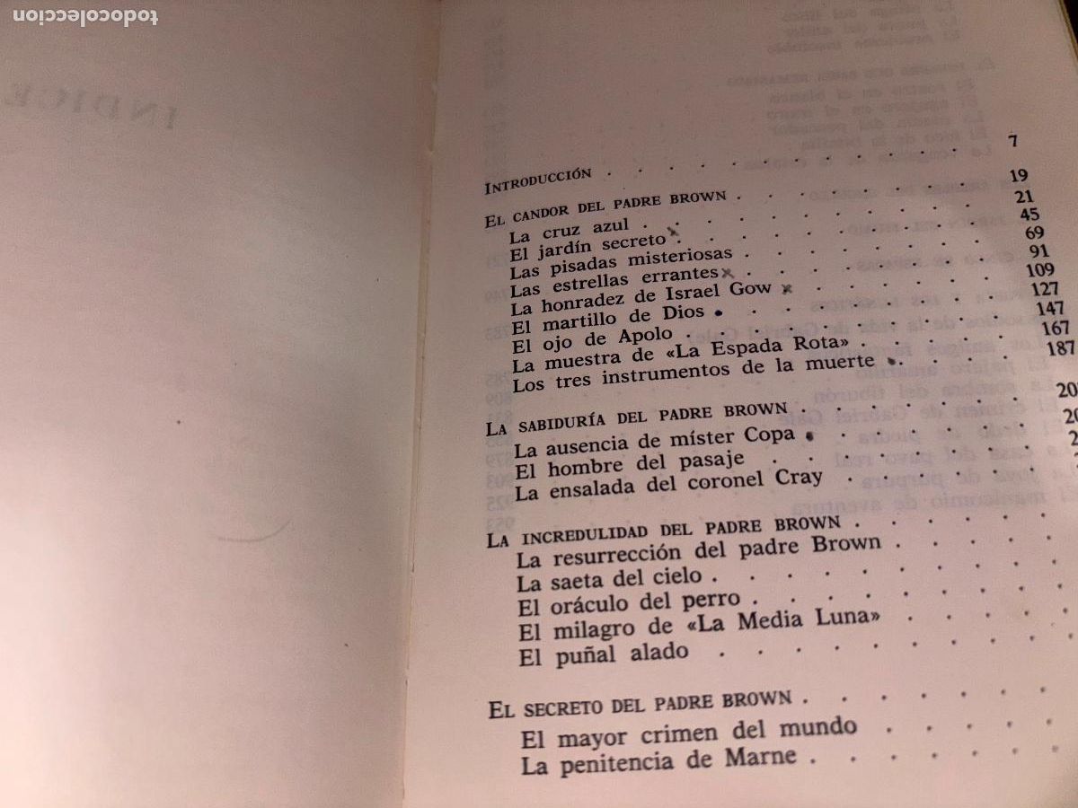 Libros de segunda mano: GILBERT K. CHESTERTON - OBRAS SELECTAS - 1978 - Foto 7