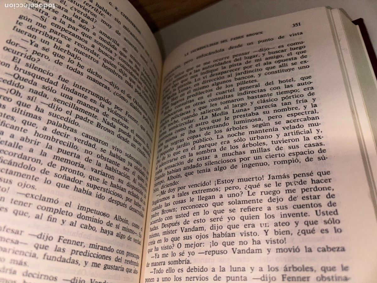 Libros de segunda mano: GILBERT K. CHESTERTON - OBRAS SELECTAS - 1978 - Foto 10