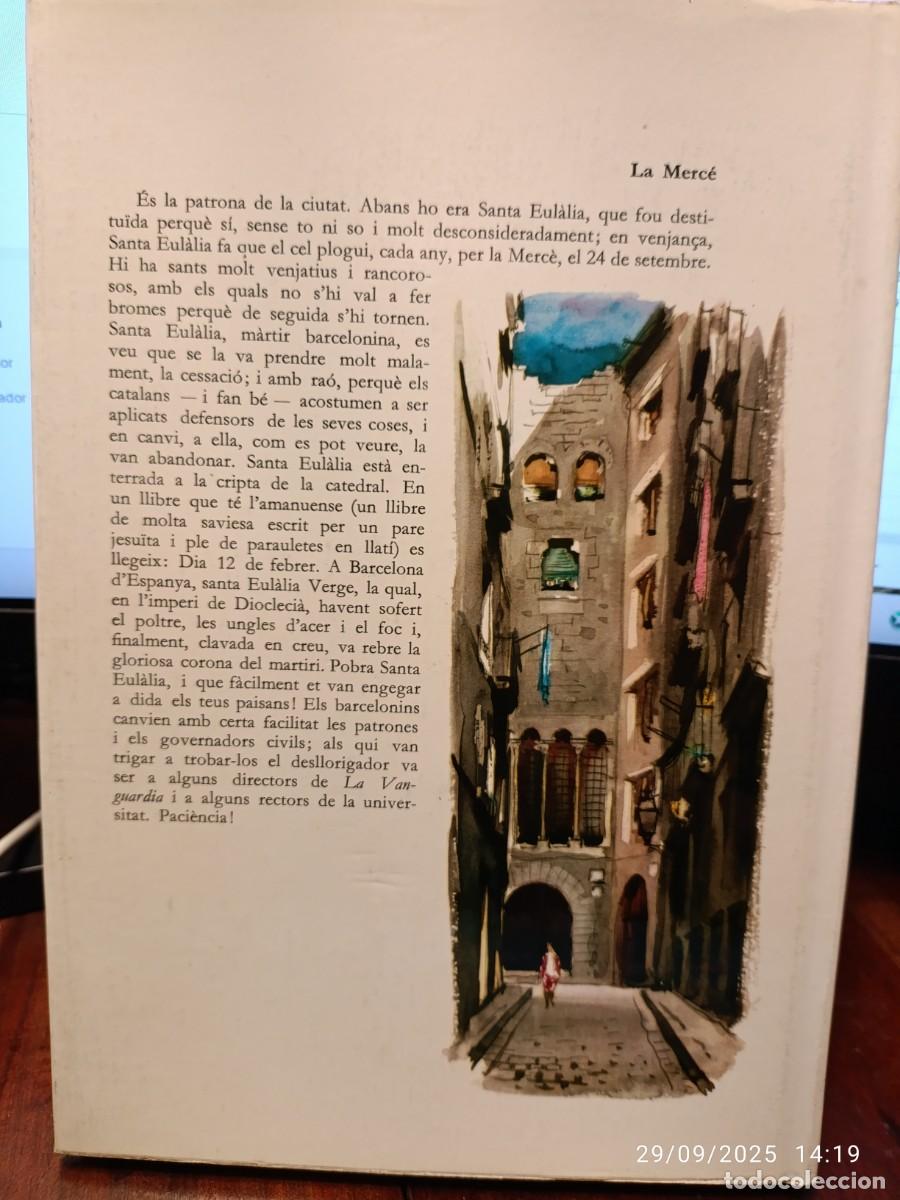 Libros de segunda mano: Barcelona. Camilo Jos&eacute; Cela - Foto 2