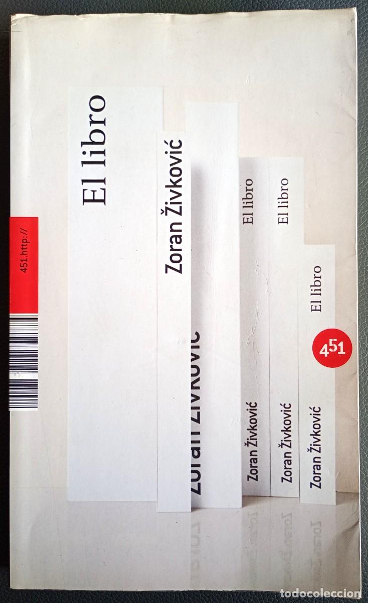Libros de segunda mano: Zoran Zivkovic . El libro - Foto 1