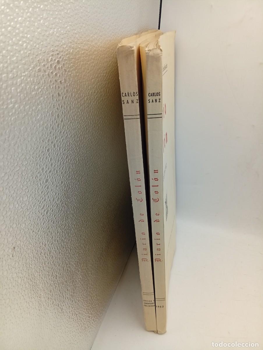 Libri di seconda mano: DIARIO DE COL&Oacute;N. 2 TOMOS. LIBRO DE LA 1&ordf;. NAVEGACION Y DESCUBRIMIENTO DE LAS INDIAS. ED. FACSIMIL.