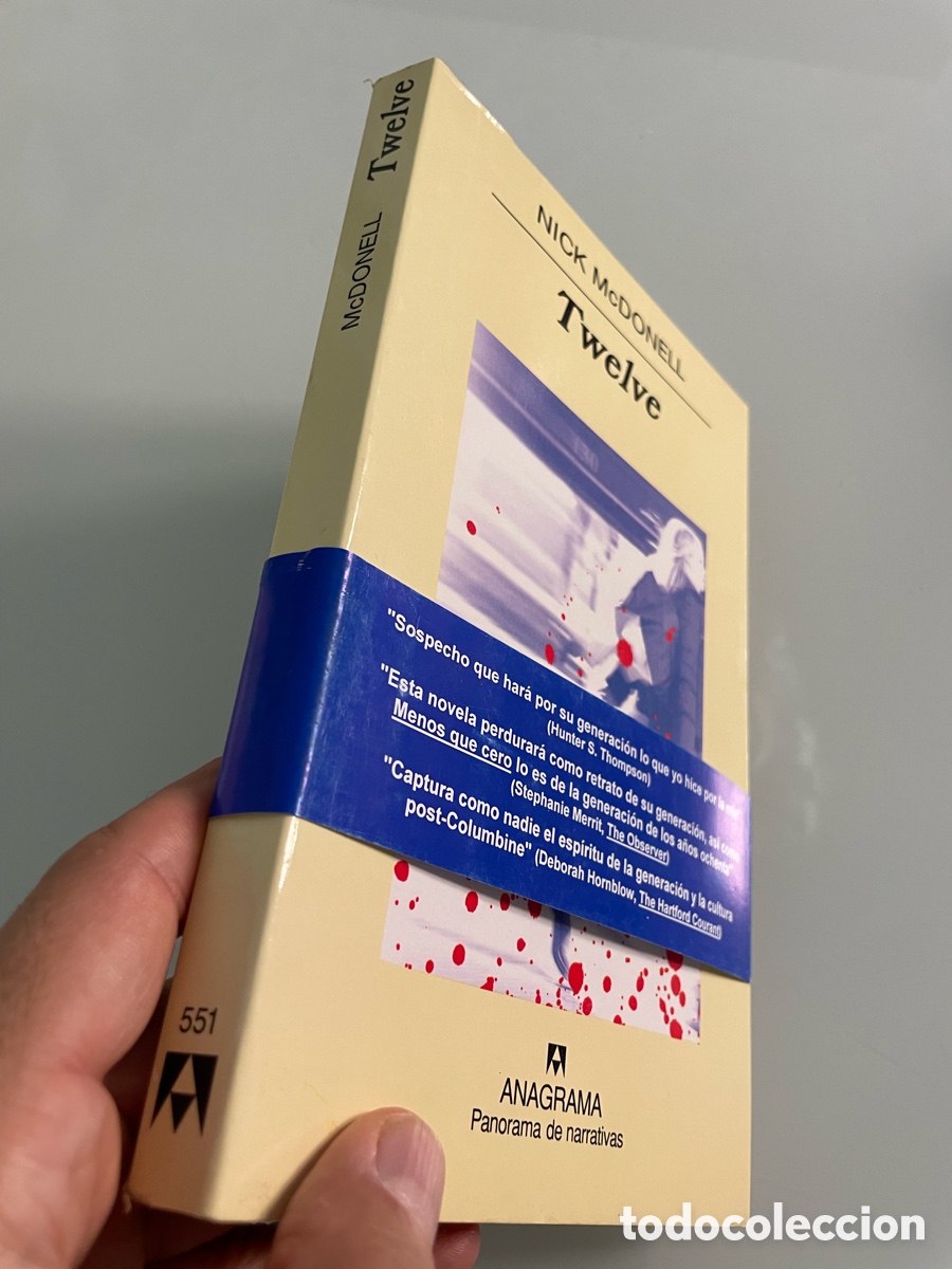 Libros de segunda mano: Twelve. Nick McDonell, Anagrama 1a ed. 2003 - Foto 3