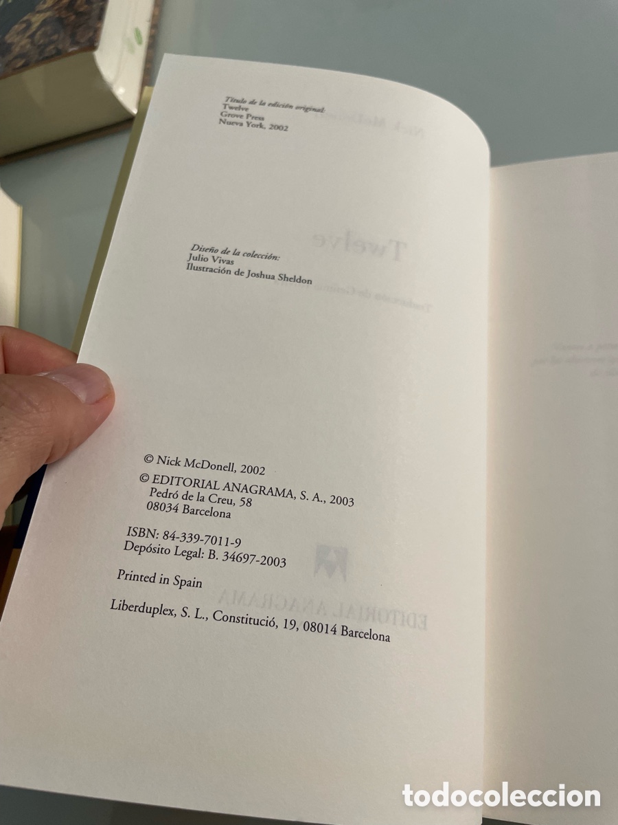 Libros de segunda mano: Twelve. Nick McDonell, Anagrama 1a ed. 2003 - Foto 7