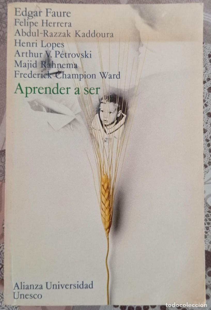 Libros de segunda mano: APRENDER A SER - ALIANZA EDITORIAL - Foto 1