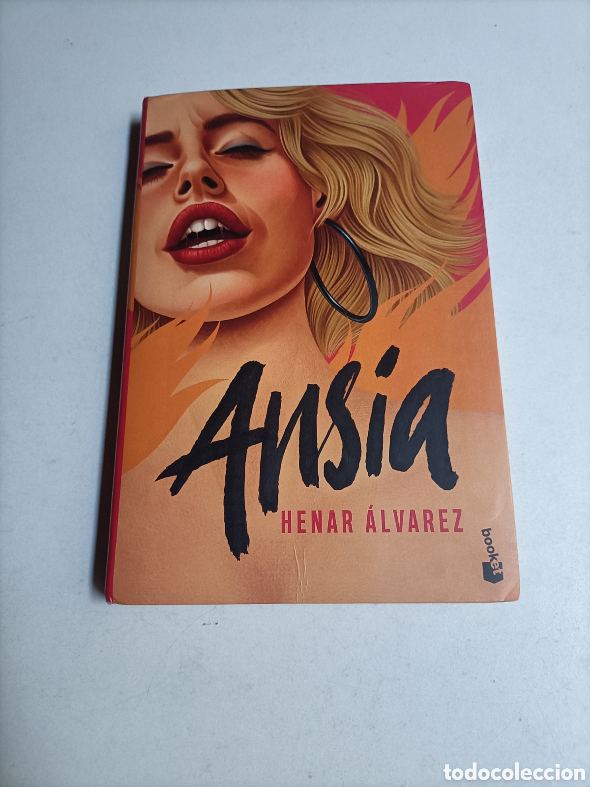 Libros de segunda mano: Ansia. Hernar &Aacute;lvarez. - Foto 2
