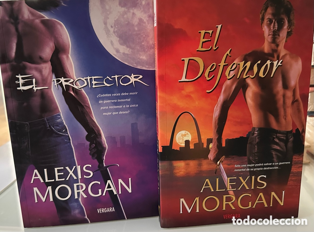 Libros de segunda mano: El defensor, el protector. Alexis Morgan. 2 libros. Vergara - Foto 1