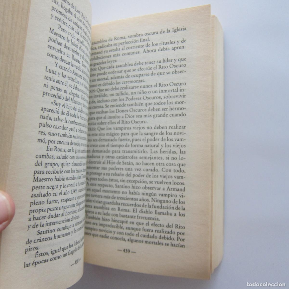 Libros de segunda mano: LESTAT EL VAMPIRO - ANNE RICE (EDICIONES B) NOVELA - Foto 8