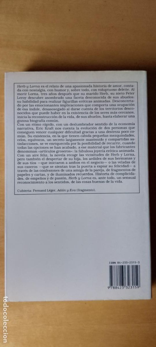 Libros de segunda mano: Herb y Lorna. Eric Kraft - Foto 2