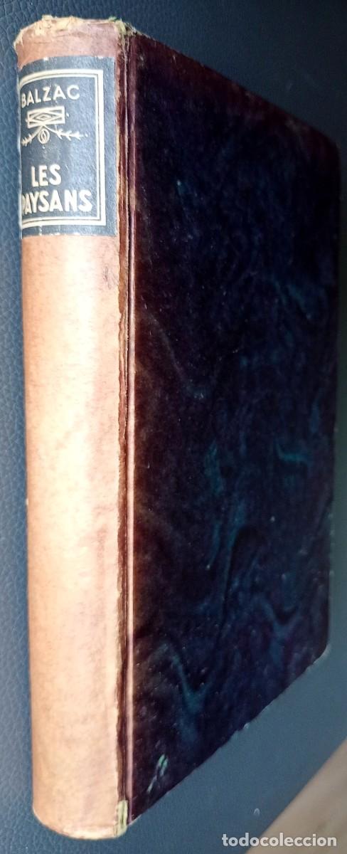Libros de segunda mano: Honor&eacute; de Balzac . Les paysans - Foto 1