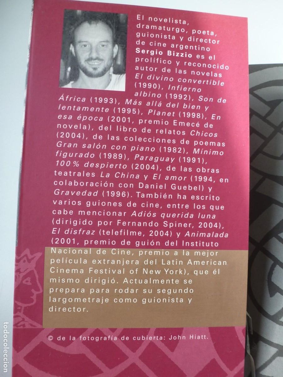 Libros de segunda mano: RABIA. SERGIO BIZZIO. EL COBRE EDICIONES 2004. IMPECABLE - Foto 3