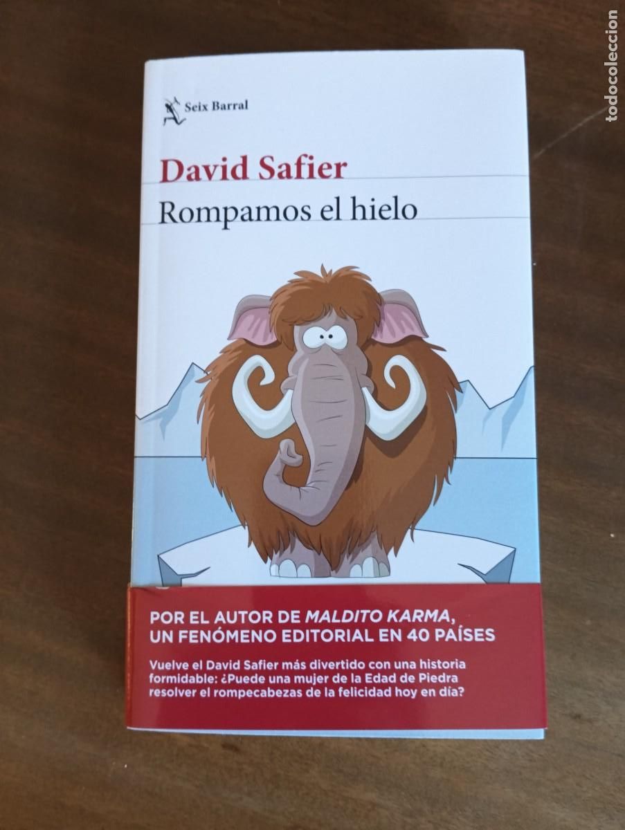 Libros de segunda mano: ROMPAMOS EL HIELO .- DAVID SAFIER. - Foto 1