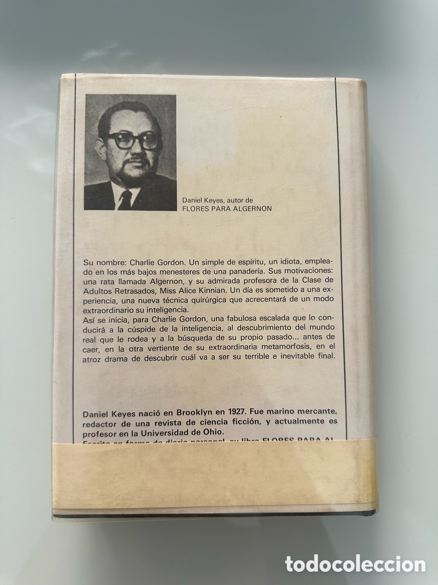Libros de segunda mano: Flores para Algernon. Daniel Keyes. Ediciones Acervo. Primera Edicion 1966 - Foto 5