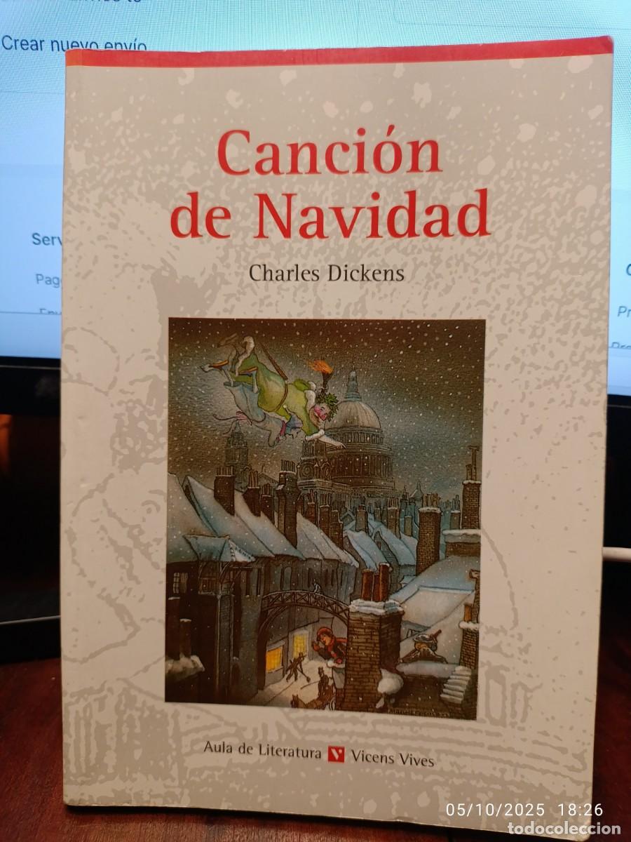 Libros de segunda mano: Canci&oacute;n de Navidad. Charles Dickens - Foto 1