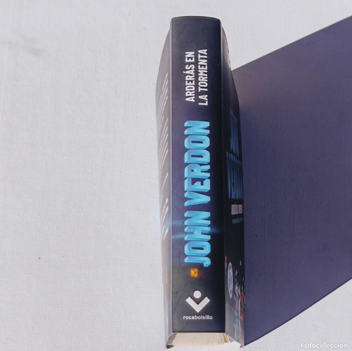 Libros de segunda mano: Arder&aacute;s en la tormenta. Autor: John Verdon - Foto 3