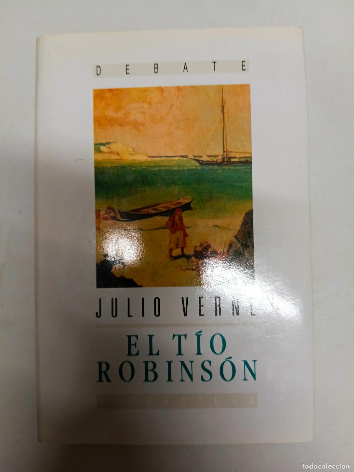 Libros de segunda mano: Julio Verne - El t&iacute;o Robinson - Foto 1