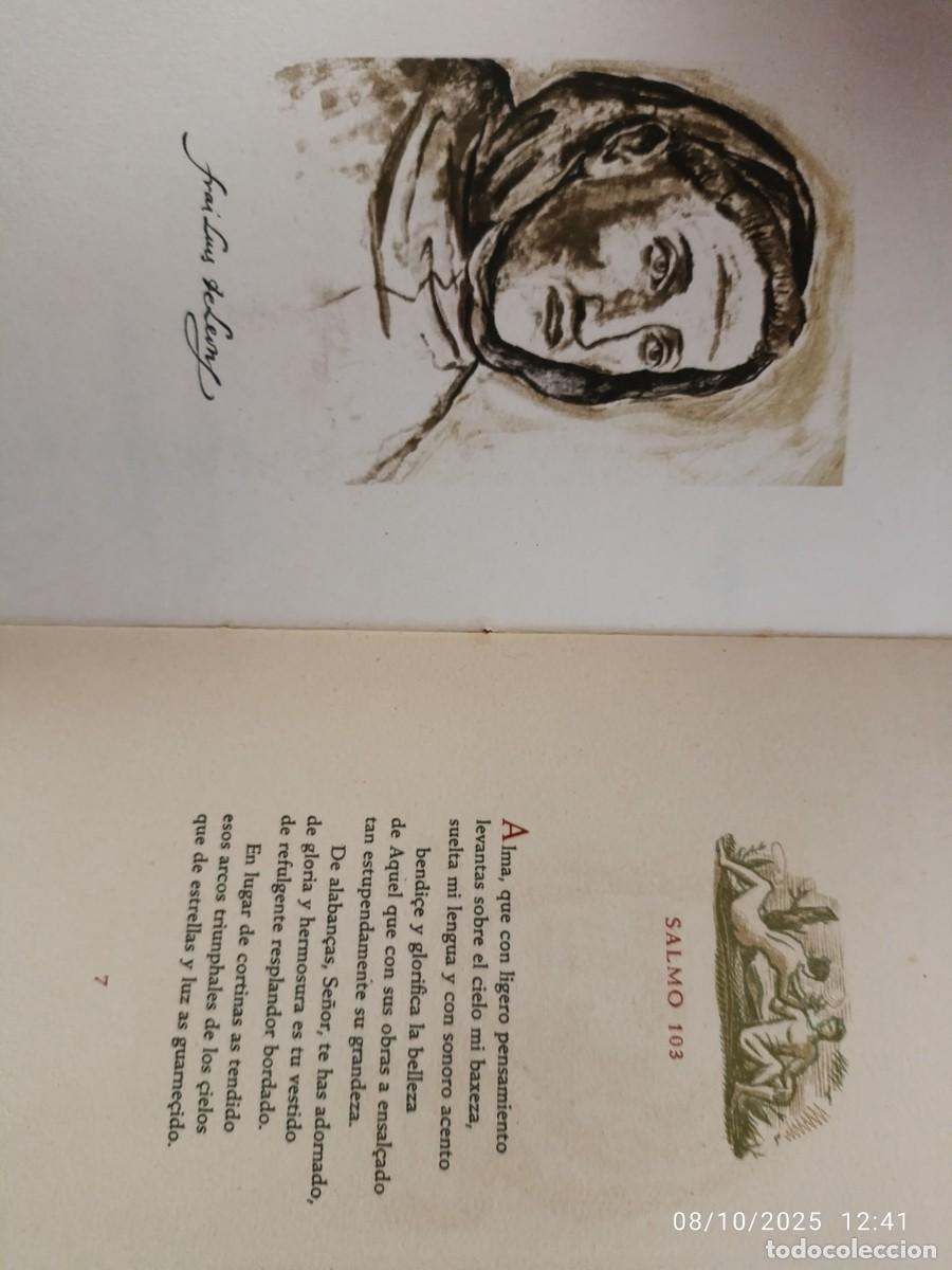 Libros de segunda mano: Salmo 103. Fray Luis de Leon - Foto 5