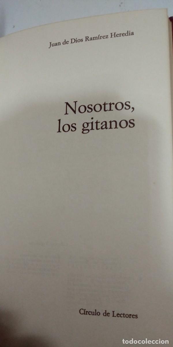 Libros de segunda mano: Nosotros los gitanos Juan de Dios Ram&iacute;rez Heredia - Foto 2