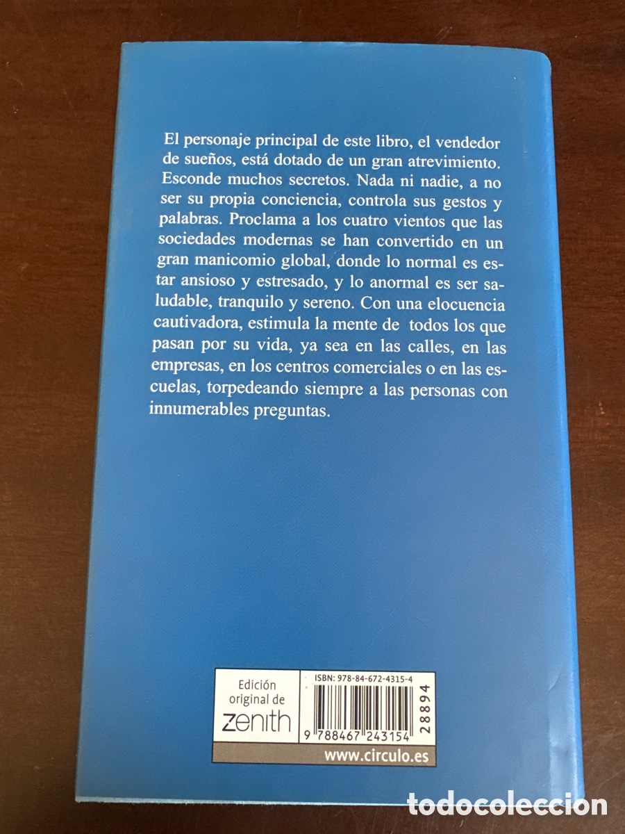 Libros de segunda mano: EL VENDEDOR DE SUE&Ntilde;OS / AUGUSTO CURY / C&Iacute;RCULO DE LECTORES - Foto 5