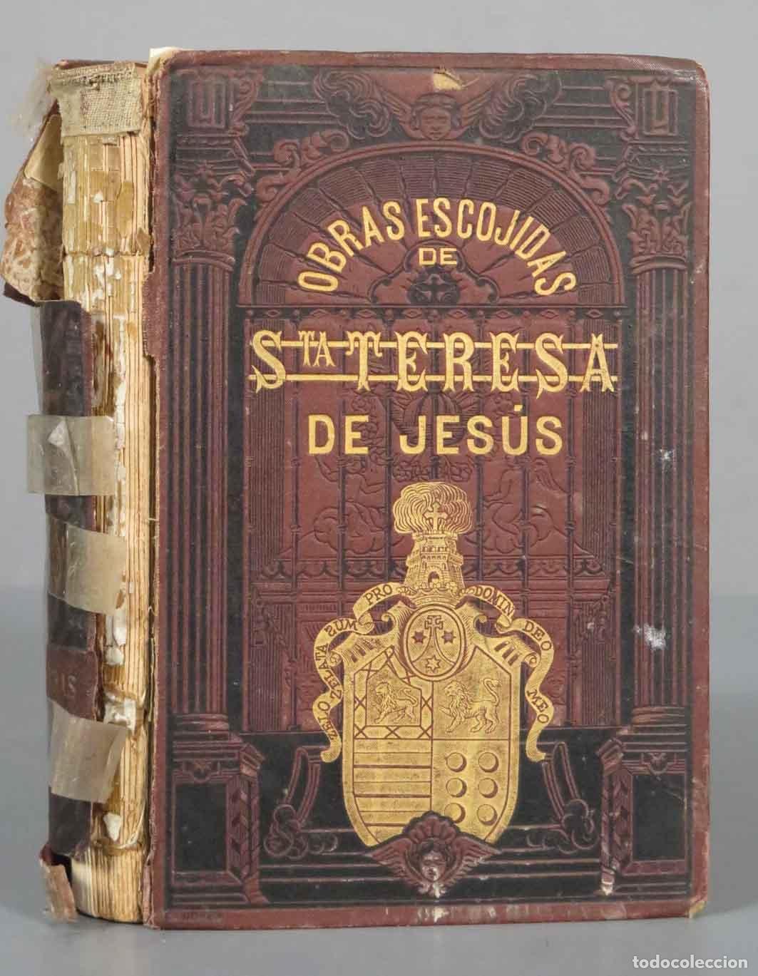 Libros de segunda mano: OBRAS ESCOJIDAS DE SANTA TERESA DE JES&Uacute;S