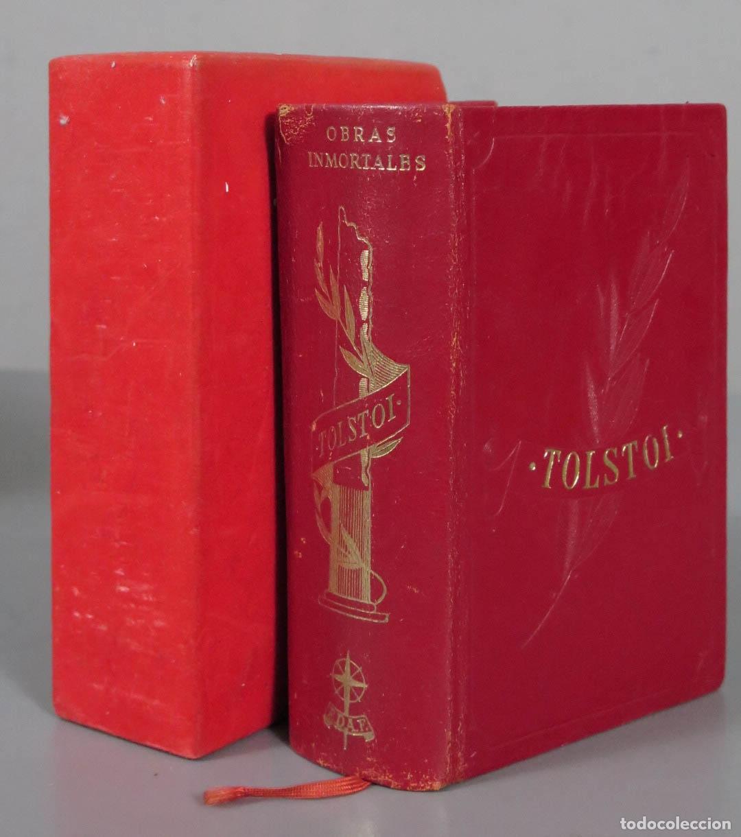 OBRAS INMORTALES TOLSTOI. EDAF.