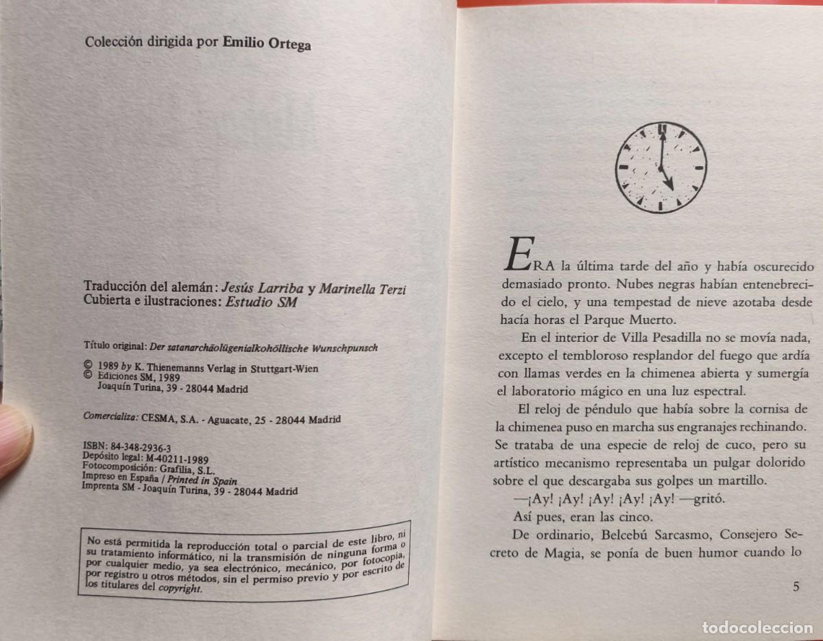 Libros de segunda mano: LIBRO MICHAEL ENDE EL PONCHE DE LOS DESEOS 1989 - Foto 2