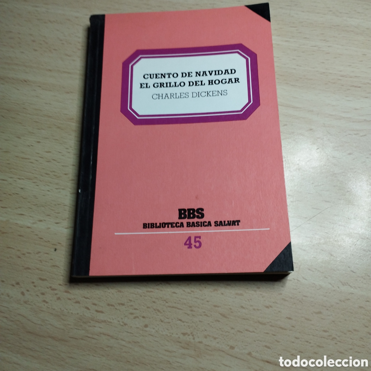 Libros de segunda mano: Cuento de Navidad. El grillo del hogar. Charles Dickens. 1982. Biblioteca b&aacute;sica Salvat 45