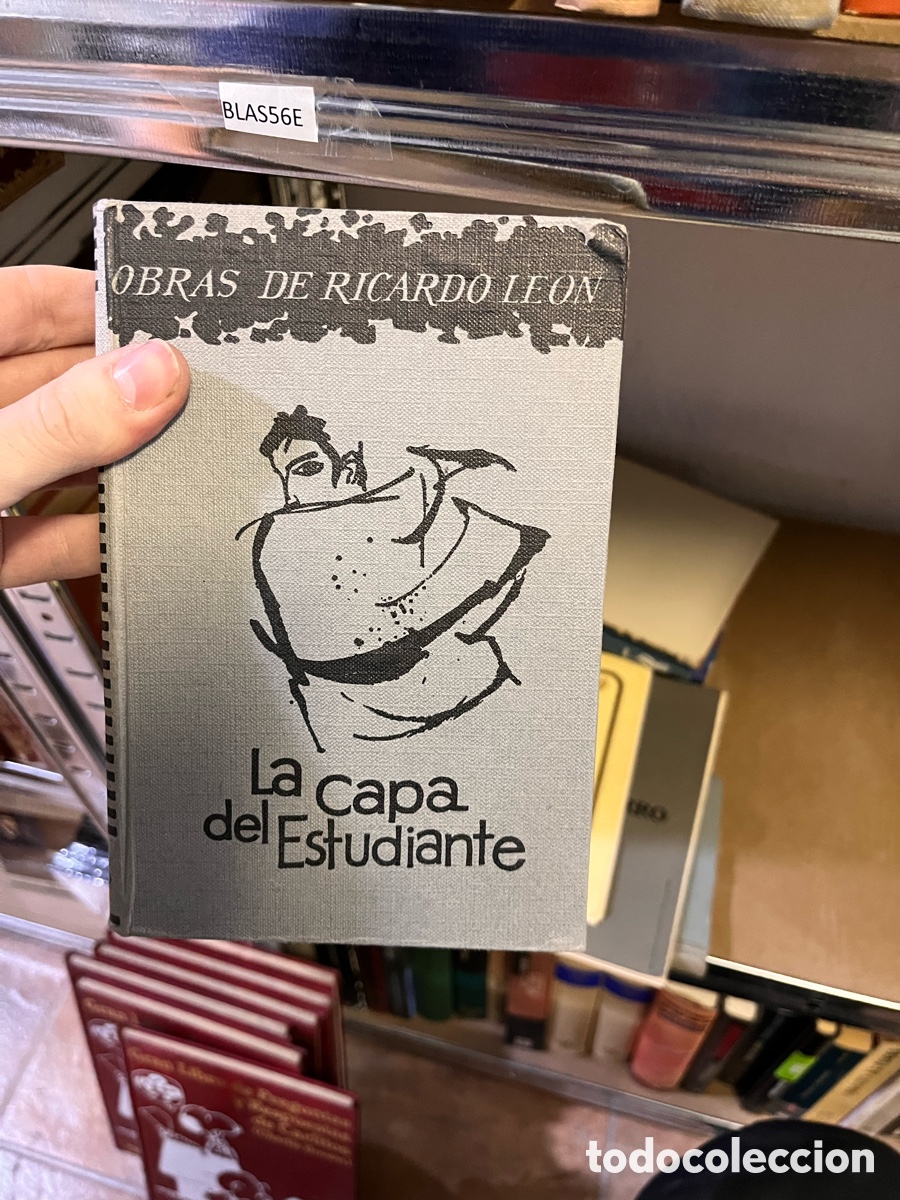 Libri di seconda mano: BLAS56E OBRAS DE RICARDO LEON ولالي La capa del Estudiante