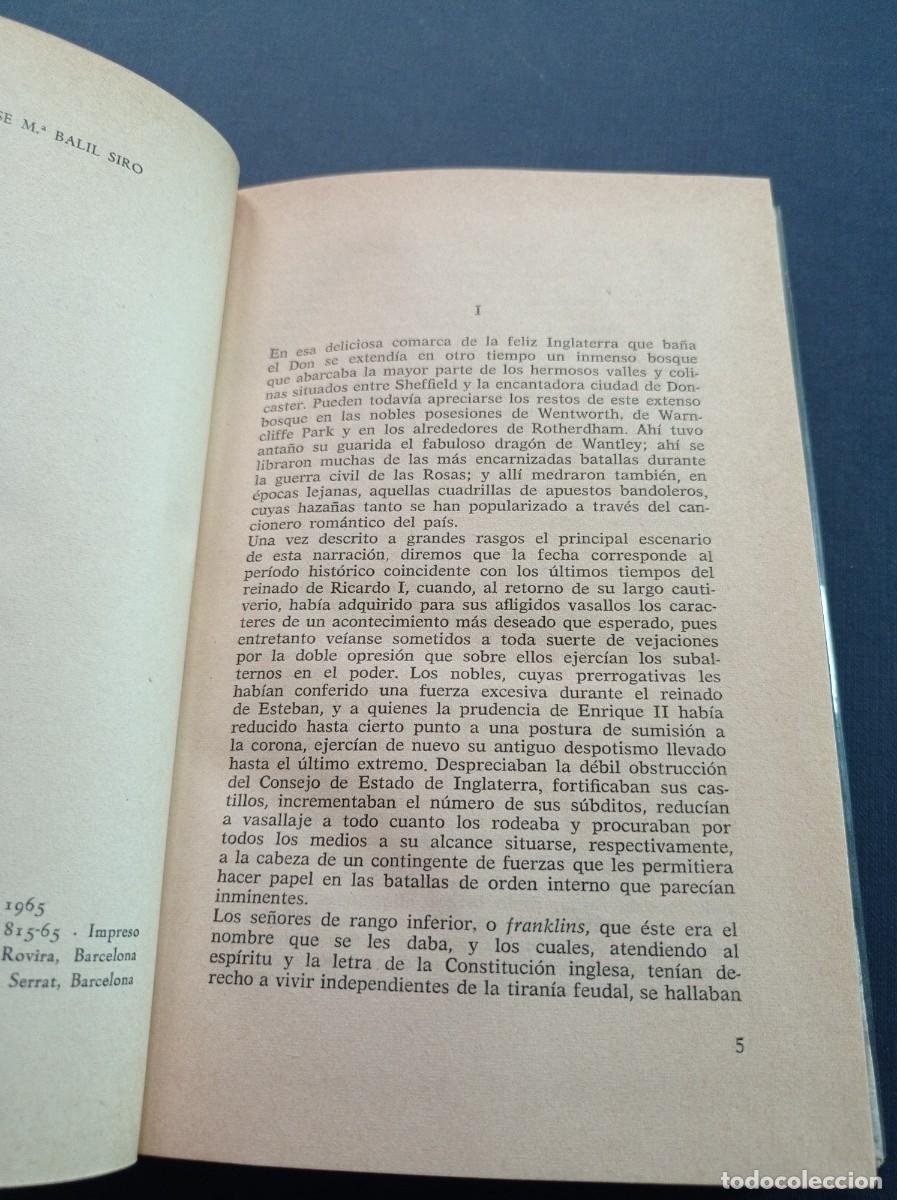 Libros de segunda mano: IVANHOE. Walter SCOTT. C&iacute;rculo de Lectores, 1965. VER +++ - Foto 4